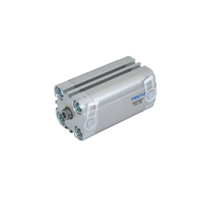 صرفه جویی در فضا FESTO ADVU-25-10-P-A 156523 رشته داخلی 25 میلی متر سوراخ 10 میلی متر ضربه دو طرفه عمل کننده پنوماتیک M5 پورت حلقه مغناطیسی ISO 6432 برای موقعیت دقیق