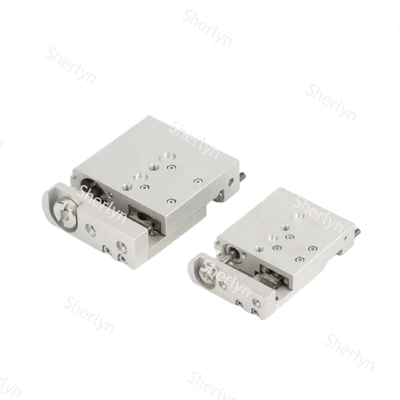 سیلندر هوای هدایت شده باریک قابل تنظیم فشار گسترده FESTO 170511 SLF-16-10-P-A، 16mm Bore 10mm Stroke Anti-corrosion Slider Aluminum برای بسته بندی محدود کردن و فشار دادن جیگ ها