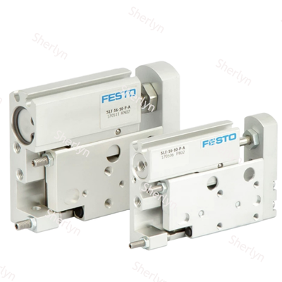 FESTO SLF-10-10-P-A 170506 Mini Slide Cylinder 10mm Bore 10mm Stroke راهنمای حامل توپ آلومینیومی