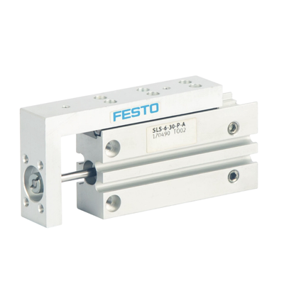 FESTO SLS-6-10-P-A 170486 دقیق مینی هدایت شده سلندر اسلاید با بالش الاستیک ساخته شده در آهنربا برای اتوماسیون الکترونیک