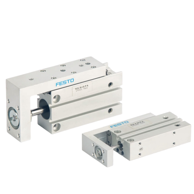 سیلندر اسلایدی کوچک با بال های دو طرفه SLS-10-10-P-A #170492 سری FESTO SLS سیلندر پنوماتیک دو طرفه 10 میلی متری سوراخ 10 میلی متری برای تجهیزات موقعیت دقیق
