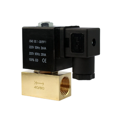شیر برقی مستقیم عمل پیستون AC220V DC12V شیر کنترل صنعتی برای سیستم های اتوماسیون سیالات JT22-02