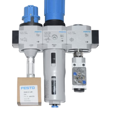 FESTO LF-1/2-D-MAXI 186463 فلتر هوا فشرده آلیاژ روی 40μm فیلتر، تخلیه دستی، فشار کار 0.5-12bar