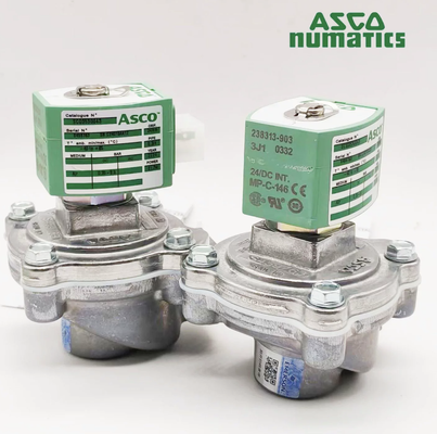1 "G Thread Angle Pulse Jet Valve SCG353G044 ASCO سری 353 بدن آلومینیوم واکنش سریع گرد و غبار جمع آوری کننده