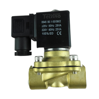 دریچه مواد مهر NBR با کویل مربع که در ولتاژ DC12V کار می کند برای تجهیزات پنوماتیک و سیستم های کنترل مایعات خودکار مناسب است
