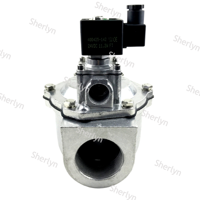 G2 Thread Integral Pilot Right Angle Pulse Valve SCG353A050 ASCO سری 353 جریان بزرگ آلومینیوم گردآورنده گرد و غبار