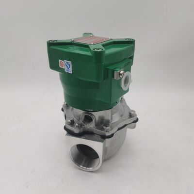 NFG353A047 دریچه پالس ضد انفجار 1 اینچ IP67 درجه بندی محفظه ASCO دریچه سولینوئید ساخته شده برای رسانه های مایع کریو فراهم کردن افزایش خروجی کافی برای رانندگی 4 آداپتور