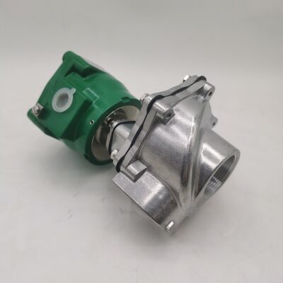 NFG353A047 دریچه پالس ضد انفجار 1 اینچ IP67 درجه بندی محفظه ASCO دریچه سولینوئید ساخته شده برای رسانه های مایع کریو فراهم کردن افزایش خروجی کافی برای رانندگی 4 آداپتور