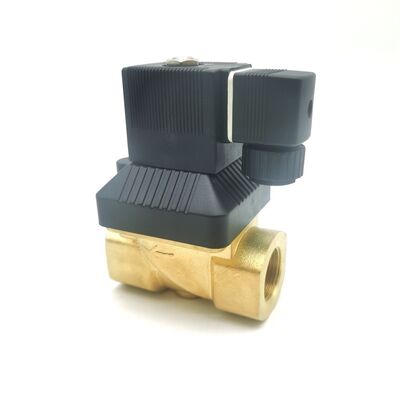 DC24V 8W Burkert اصلی 00221630 6213 NC دریچه دیافراگم، G3/4 رشته داخلی 20 سوراخ جریان NBR گاسکت، خانه مسی برای -10 °C ~ 80 °C سیستم لوله 0-10bar