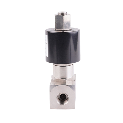 فولاد ضد زنگ 304 دریچه هوا 3/8' اندازه پورت و 8mm سوراخ اندازه 350 بار فشار حداکثر PEEK مهر 8.7BAS080B03