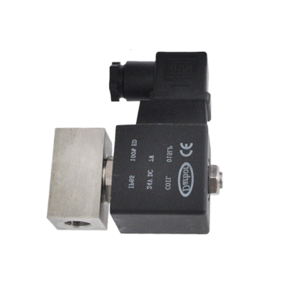SH-010ES فولاد ضد زنگ 304 شیر سولینوئید 1/4 3/8 اندازه پورت شیر همه کاره 1mm سوراخ اندازه 0-150 بار فشار کار