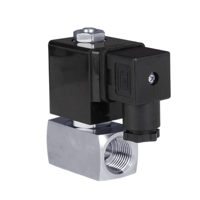 SH-040ES 2 راه به طور معمول بسته دریچه هوا 4mm اندازه سوراخ فولاد ضد زنگ 304 مواد بدن 300 بار 1/4 3/8 اندازه پورت