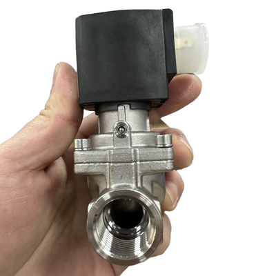 برکرت 6281 سری کنترل دستی فعال شده 2/2 راه NC سرو دیافراگم شیر سولینوئید G3/4 پورت مقاوم در خوردگی فولاد فکس FKM مهر 20mm سوراخ 00323977 00323978
