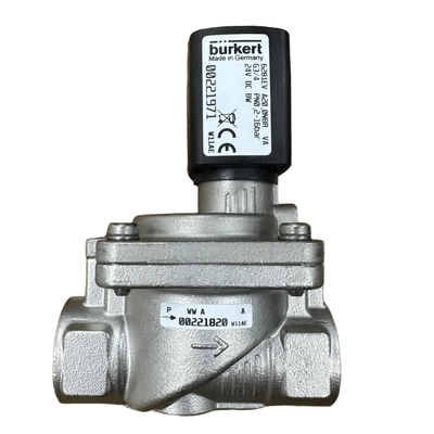 برکرت 6281 سری کنترل دستی فعال شده 2/2 راه NC سرو دیافراگم شیر سولینوئید G3/4 پورت مقاوم در خوردگی فولاد فکس FKM مهر 20mm سوراخ 00323977 00323978