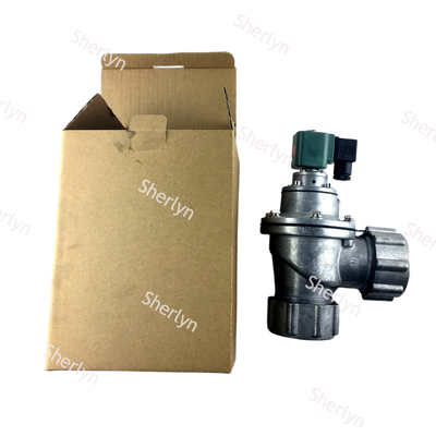 BFEC DMF-ZM-40 1.5" Right Angle Nut Type Solenoid Pulse Valve, DN40 Baghouse Dust Collector Jet Cleaning Valve