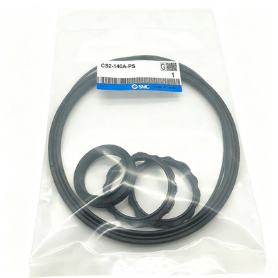 SMC CS1‑125A‑PS / CS2‑125A‑PS Cylinder Repair Kit Full Seal Set For 125mm Bore CS1 CS2 Pneumatic Cylinder Anti Leak Rubber Seals Industrial Automation Spare Parts