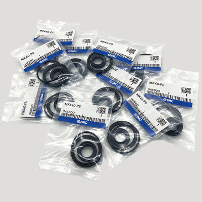 SMC MKB/MKA63-PS بسته ی تعویض مهر و موم سیلندر مهر و موم های مقاوم در برابر فشار بالا مناسب سری MK سری 63 میلی متری سیلندر برای تعمیر ایستگاه های خودکار
