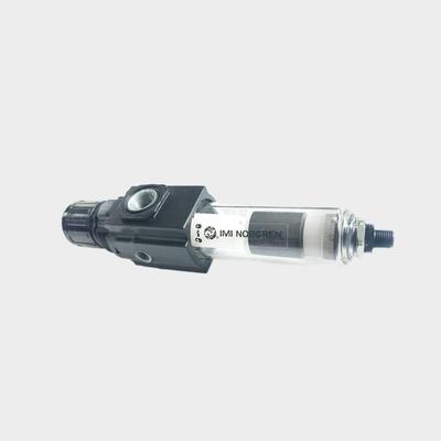 نورگرن B72G‑2AS‑000‑014 B72G‑2AS‑980 فیلتر‑رگولاتور پنوماتیک خطی با طراحی پورت متر برای محافظت از ابزارهای پنوماتیک پایین دستی در دماهای محیطی سخت در فضای باز