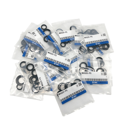 کیت تعمیر مهر و موم SMC MXQ6-PS برای MXQ سری 6Mm سوراخ دقیق جدول اسلاید هوا NBR مهر و موم میله پیستون O حلقه بسته ضد نشت هوا قطعات تعمیر و نگهداری اکتور خطی پنوماتیک