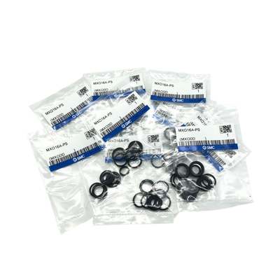 SMC MXQ8‑PS Pneumatic Slide Table Service Seal Kit Wear Resistant Sealing Components For Small Bore Double Acting Linear Slide Cylinder Overhaul And Air Leak Repair