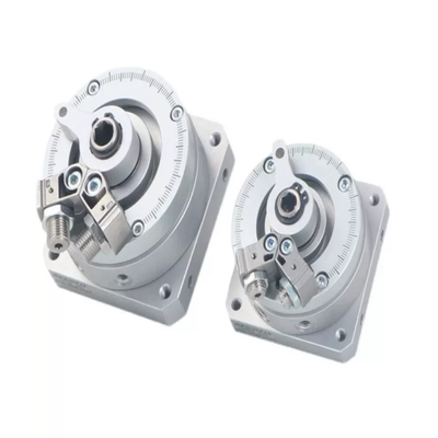 270° Swivel Angle Double-Acting Rotary Vane Cylinder Size 12 Semi Rotary Actuator for Automated Assembly Indexing