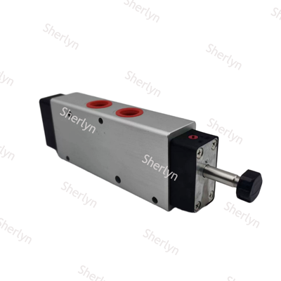 شیر برقی پایلوت 5/2 راه پورت G1/2 V63D513A-A212J، شیر برقی پنوماتیک تک سولنوئید سری V63 نورگرن