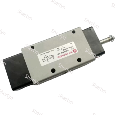 شیر برقی پنوماتیک صنعتی 5/2 جهته V63D513A-A213J، شیر تک سولنوئیدی فنر بازگشتی سری V63 نورگرن