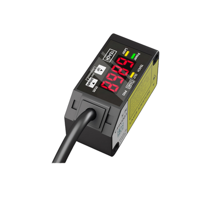 سنسور جابجایی لیزری HG-C1100 فاصله مرکزی 100 میلی متر محدوده اندازه گیری ±35 میلی متر تکرارپذیری 70 میکرومتر IP67 ولتاژ تغذیه 12-24 ولت DC خروجی NPN PNP سیگنال آنالوگ 0-5 ولت 4-20 میلی آمپر