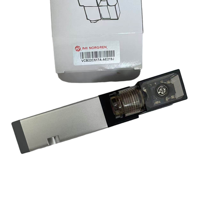 دریچه سولنویدی نصب شده NAMUR IMI NORGREN VCB22C517A-AE219J G1/4 AC220V 5/2 دریچه کنترل جهت یگانه پنوماتیک برای اکتواتور