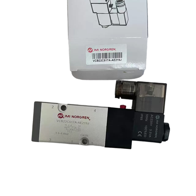 دریچه سولنویدی نصب شده NAMUR IMI NORGREN VCB22C517A-AE219J G1/4 AC220V 5/2 دریچه کنترل جهت یگانه پنوماتیک برای اکتواتور