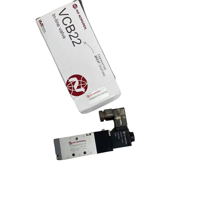 شیر برقی مینی پورت M5 IMI Norgren VCB22A517D-C5213A شیر جهت دار پنوماتیک 24VDC 5/2 برای الکترونیک دقیق اندازه فشرده با نشانگر LED