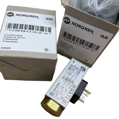 سوئیچ فشار G1/4 0.5-8 بار NORGREN 0880323 مانیتور فشار برای خط لوله سیال ماشین ابزار
