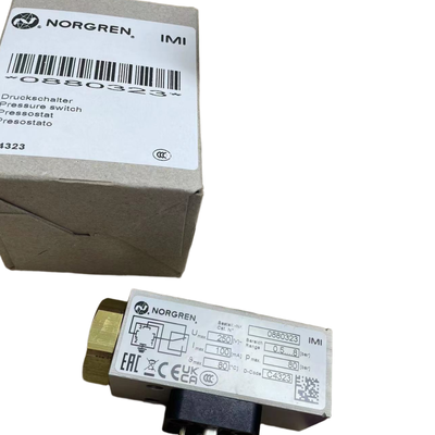 سوئیچ فشار G1/4 0.5-8 بار NORGREN 0880323 مانیتور فشار برای خط لوله سیال ماشین ابزار