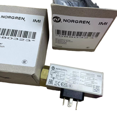 سوئیچ فشار G1/4 0.5-8 بار NORGREN 0880323 مانیتور فشار برای خط لوله سیال ماشین ابزار
