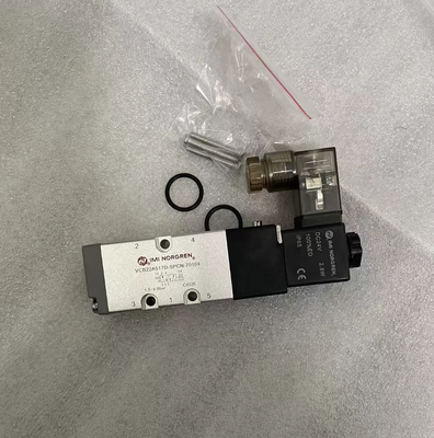 Norgren Pilot Spool Solenoid Valve VCB22B611A-AB213J G1/4 24VDC برای خط مونتاژ OEM