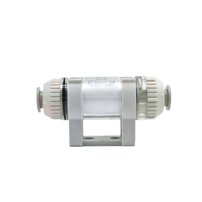 SMC ZFC300‑12 ZFC Series Mini Negative Pressure Filter Straight‑Through Port Layout Space Saving Mounting Option For Packaging Machinery Pneumatic Auxiliary Vacuum Pipeline Application