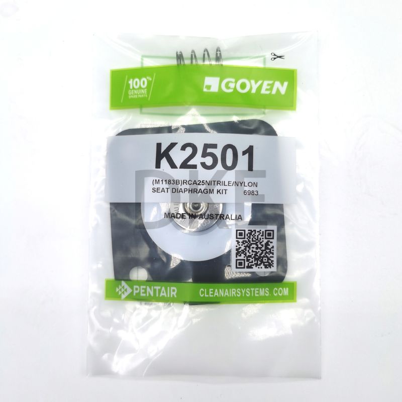 K2501 (M1183B) گوهین نطفه دریچه دیافراگم CA25 RCA25 دریچه مدل DD، FS، MM، سری T