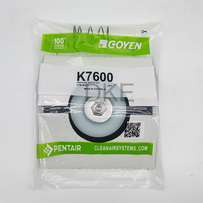 کیت تعمیر دیافراگم نوع Goyen K7600 CA76 / RCA76 اندازه 3&quot; MM T سری Buna / نایلون
