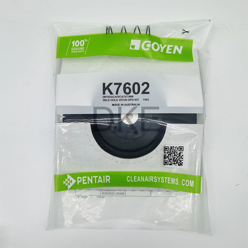 جمع آوری کننده گرد و غبار Goyen سری T FKM /  Valve Diaphragm K7602 اندازه 3 " CA76 / RCA76 ، MM