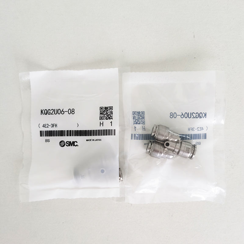 SMC KQG2U06-08 لوازم هواپیمایی اتصال سریع در داخل SS316 فشار ثابت 3.0 MPa