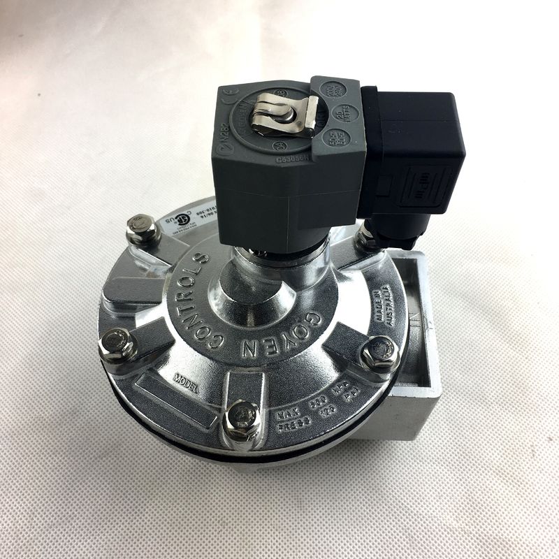 G1 1/2 '' دریچه های جت پالس GOYEN CA35T 35mm اندازه سوراخ محدوده فشار 5-125 Psi