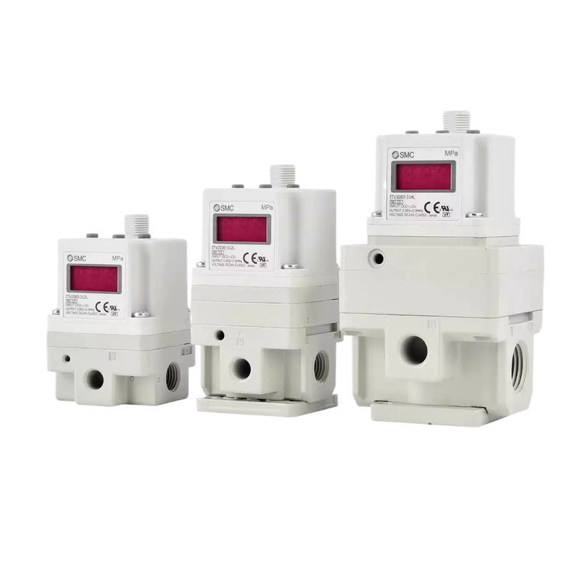 SMC ITV1030-112 DC24V تنظیم کننده الکترو پنوماتیک نوع جریان DC0 ~ 20mA خروجی آنالوگ DC1 ~ 5V گشایش اتصال 1/4