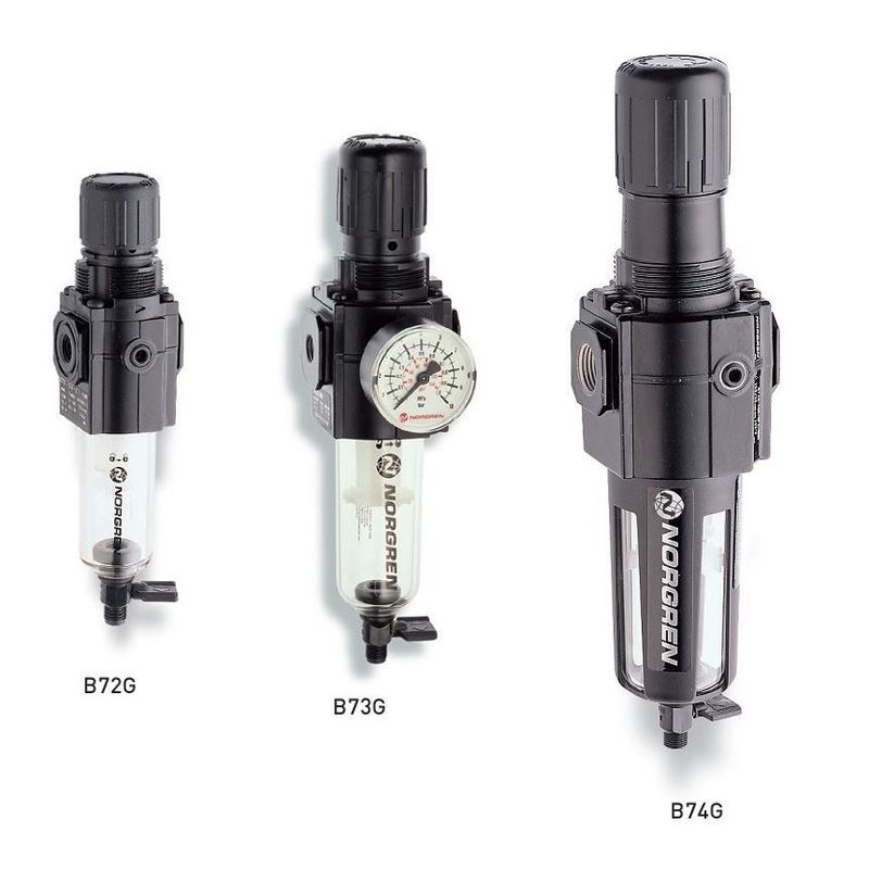G3/4، تنظیم کننده فیلتر تخلیه اتوماتیک روغن کننده برای هوا فشرده F74G-6GN-AP1