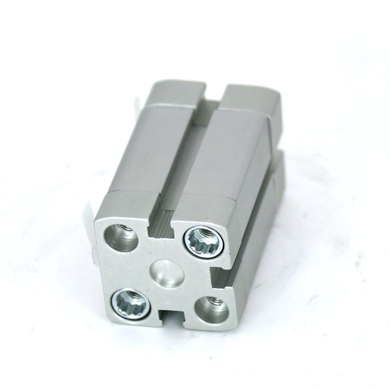 ADN-12-40-A-P-A 536210 سیلندر پیستون آلیاژ آلومینیومی کامپکت 12 میلی متری با ضربه 40 میلی متری برای کاربردهای صنعتی