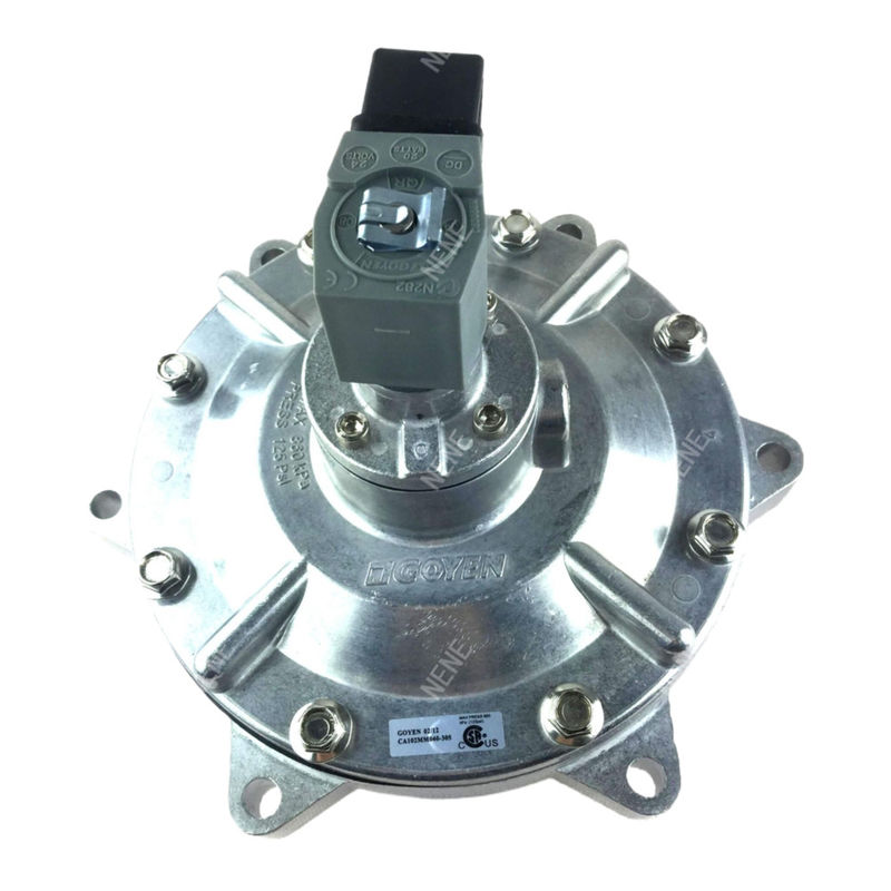 RCA102MM 4′′ MM سری ریموت پایلوت پالس جت دریچه دیافراگم برای مخزن جمع آوری گرد و غبار