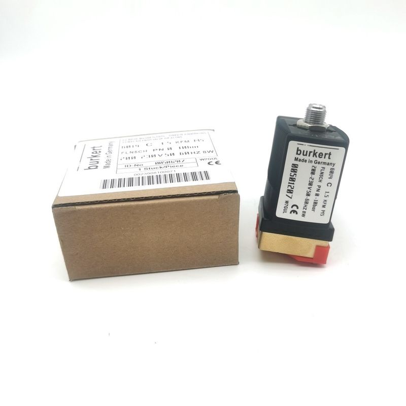 00295636 شیر الکترومغناطیسی Burkert G1/2 2/2 به طور معمول باز 12 سوراخ جریان FKM بدن شیر برنج AC220V 1-32bar