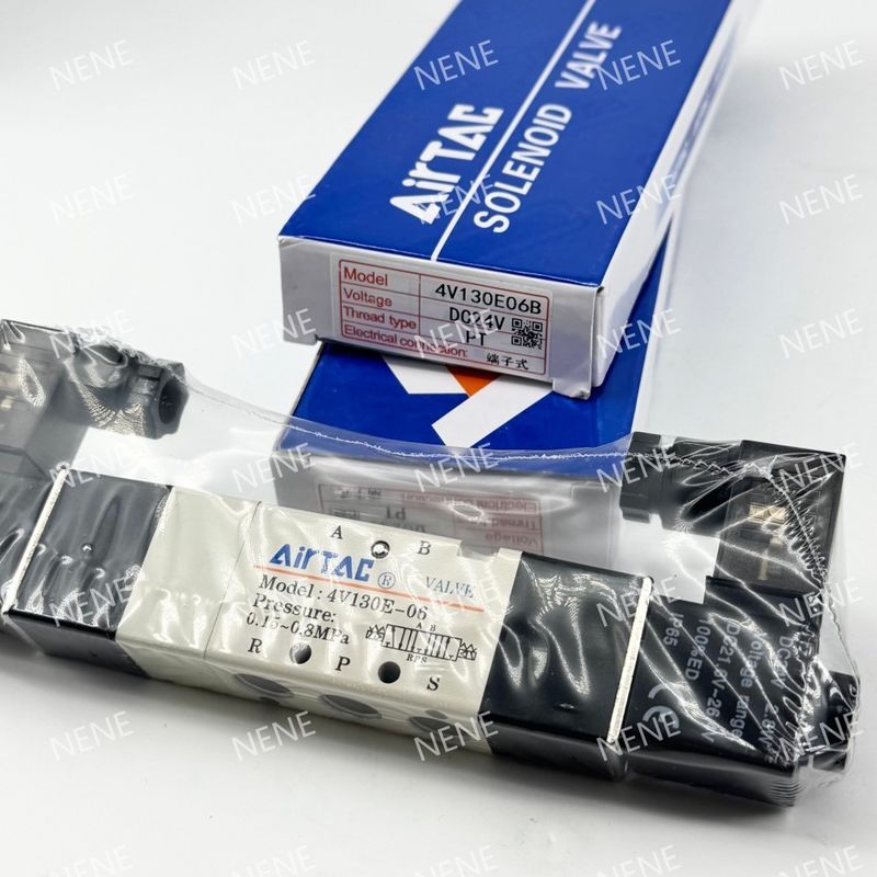 AIRTAC 4V230E-08 ولتاژ سولناید 24DC برای کاربردهای صنعتی