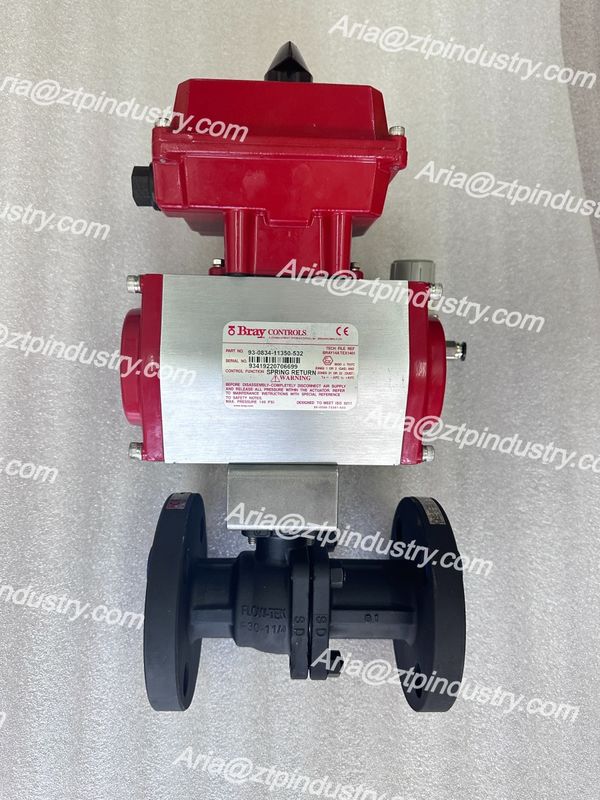 دستگاه های حرکتی و دریچه های Bray 93-0834-11350-532 S/R دستگاه های حرکتی پنوماتیک