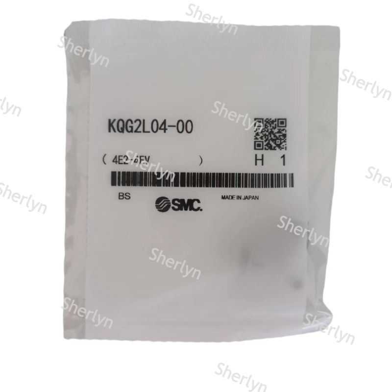 KQG2L08-02S SMC فولاد ضد زنگ خم شده L شکل ،90 ° آرنج ،8mm X R1 / 4 ، سری KQG2