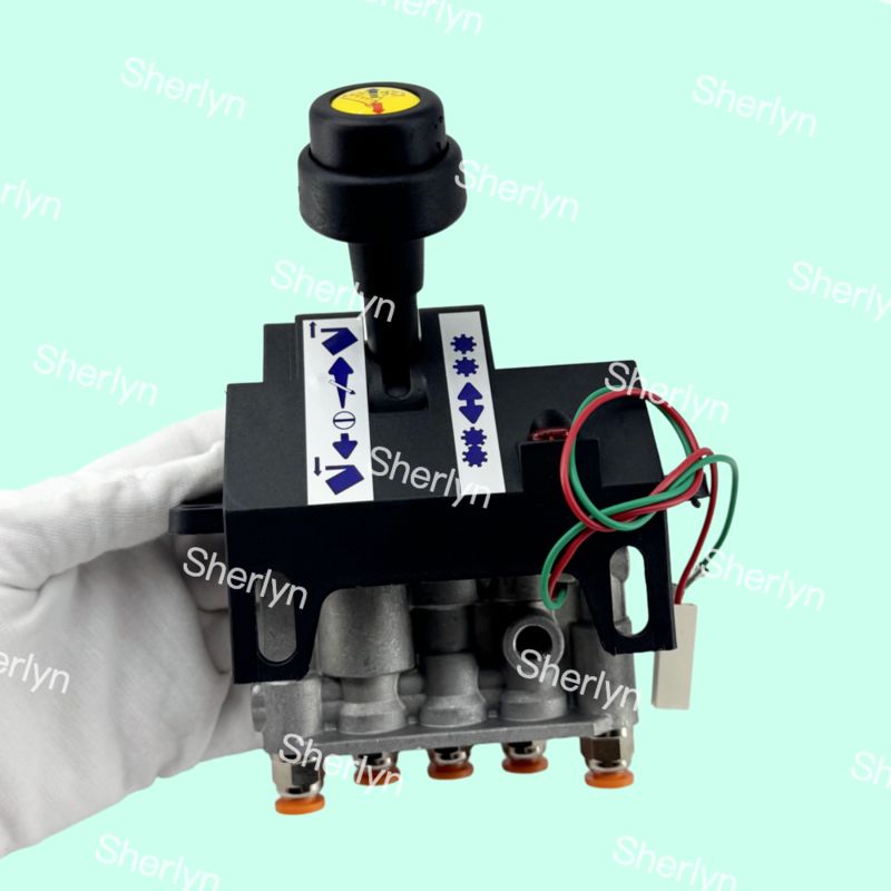 شیر کنترل دستی پنج سوراخ 5CV-D با عملکرد PTO برای شیر کنترل کامیون کمپرسی پنج سوراخ و کنترل ترکیبی پنج سوراخ